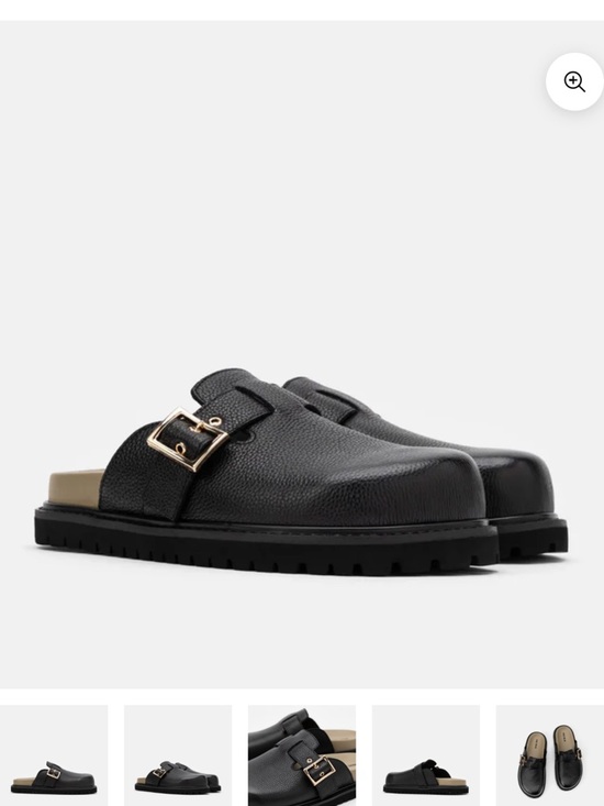 MICHAEL Michael Kors Shoes - NWOT - Michael Kors Black Leather Buckle Slide Mules. Size 8.5.